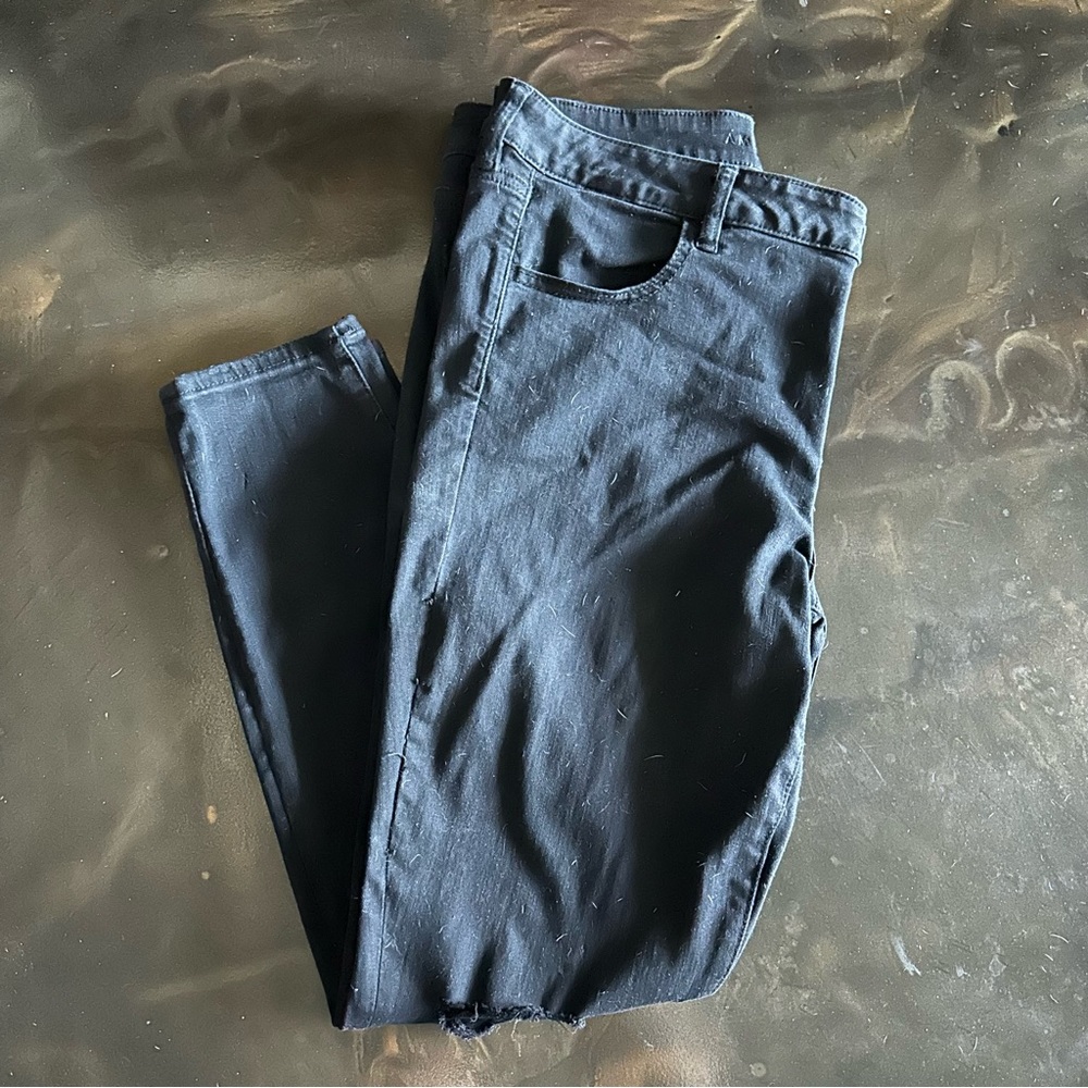 AE Black Jeggings 18